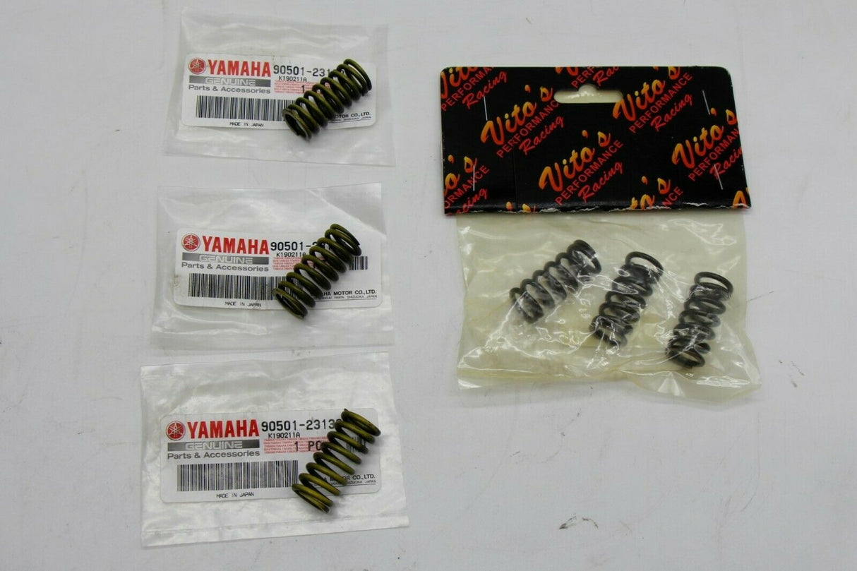 6 x Vito's CLUTCH SPRING KIT Yamaha Banshee:  3 Factory OEM + 3 Vito's 1