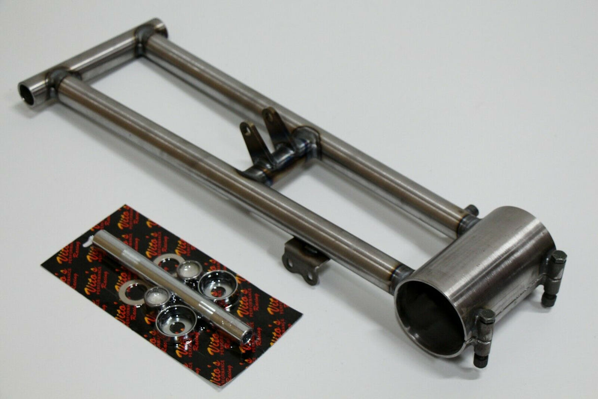 TYSON Banshee swingarm rear round extended chromoly + front bearings kit +2" 1