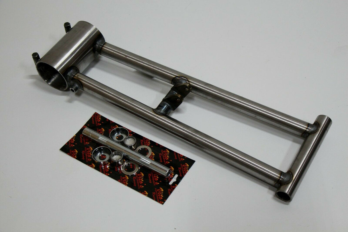 TYSON Banshee swingarm rear round extended chromoly + front bearings kit +2" 4