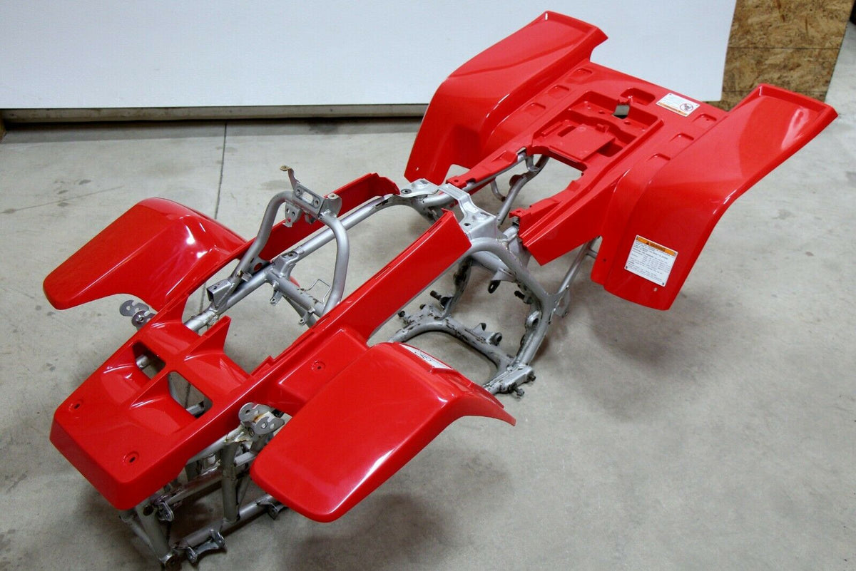 NEW Yamaha Banshee fenders front + rear plastic body 1987-2006 RED ...