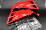 NEW Vito's Yamaha Banshee plastic gas tank side covers + grill 1987-2006 RED 3