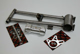 TYSON Banshee swingarm round extended chromoly rear carrier + front bearings +0" 2