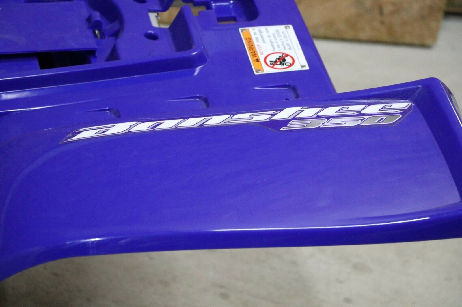 Yamaha Banshee fenders + gas tank plastic + rad cover grill +