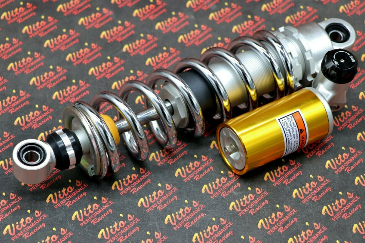 REAR SHOCK fits Yamaha Banshee 1987-2006 - fully adjustable - CHROME SPRING 1