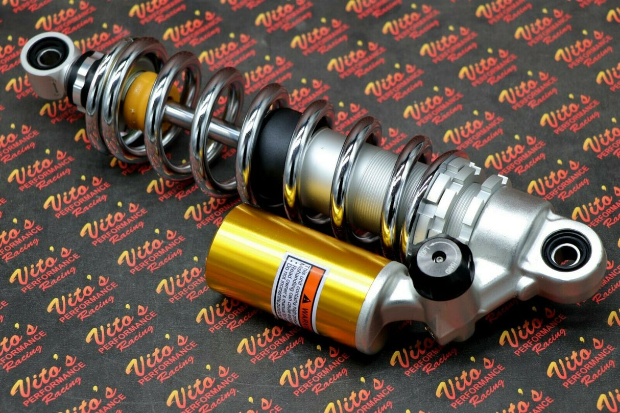REAR SHOCK fits Yamaha Banshee 1987-2006 - fully adjustable - CHROME SPRING 2