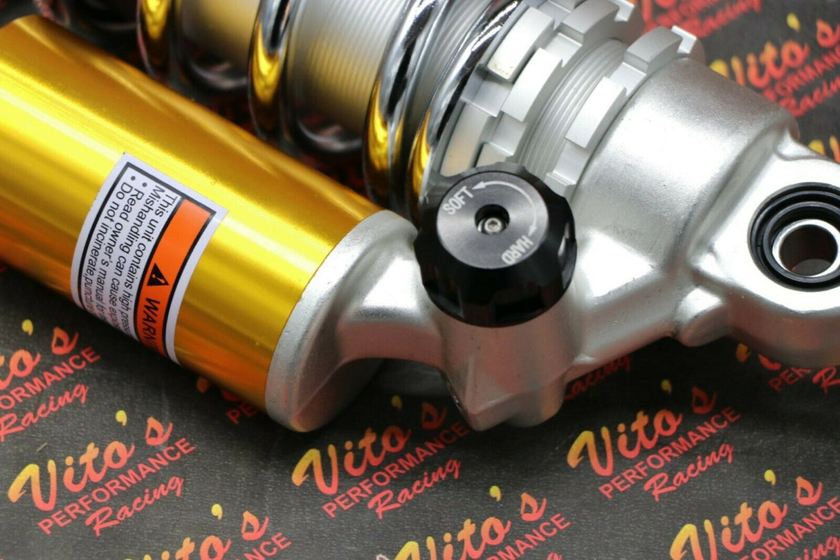 REAR SHOCK fits Yamaha Banshee 1987-2006 - fully adjustable - CHROME SPRING 7