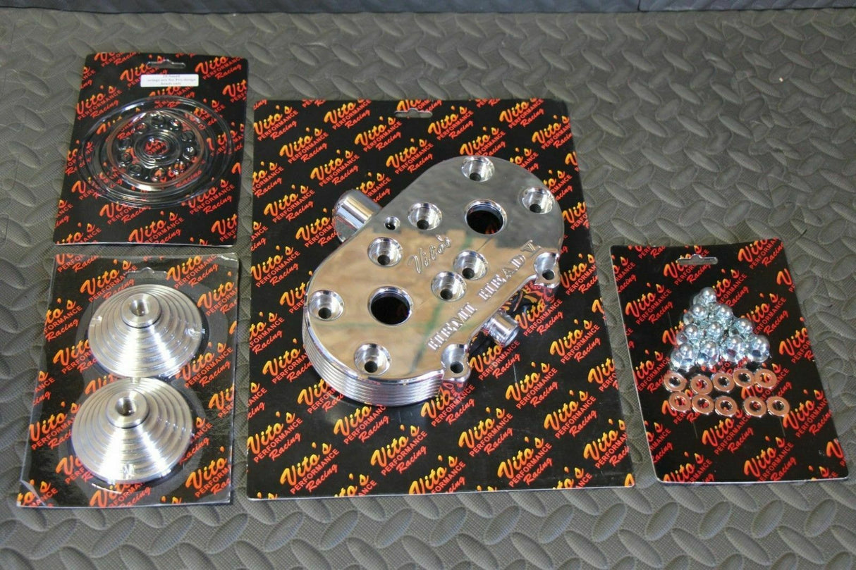 Vito's HEMI HEAD aftermarket billet aluminum cool 1987-2006 Banshee + DOMES 20cc 2