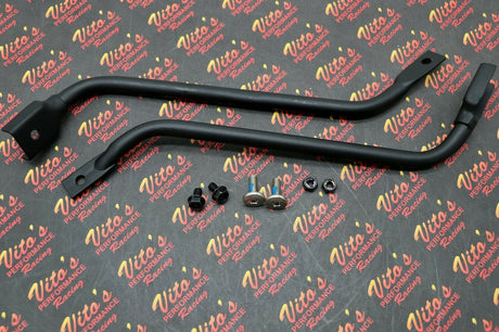 Vito's Yamaha Banshee fender brackets front plastic braces stays + MOUNTING KIT 1