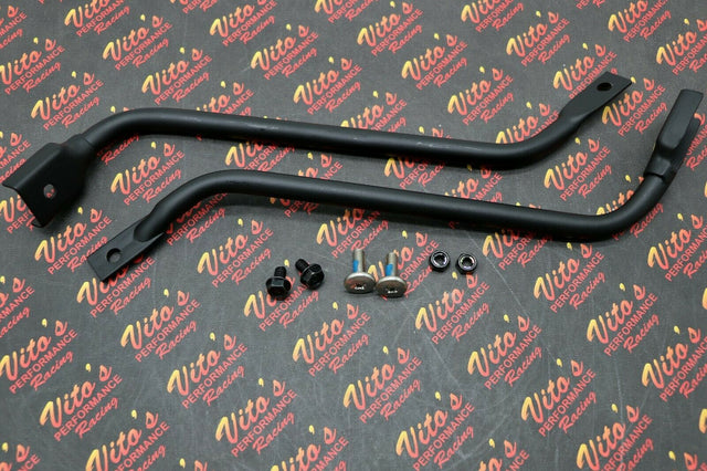 Vito's Yamaha Banshee fender brackets front plastic braces stays + MOUNTING KIT 1