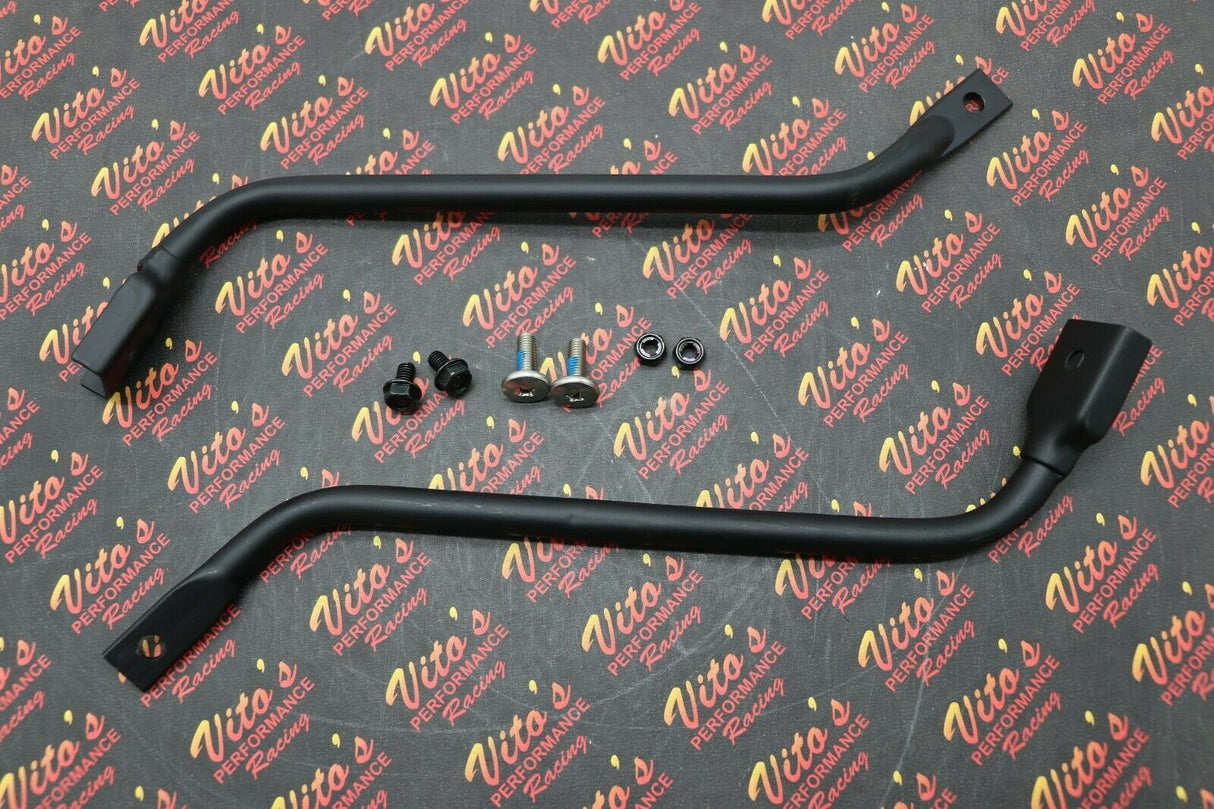 Vito's Yamaha Banshee fender brackets front plastic braces stays + MOUNTING KIT 3