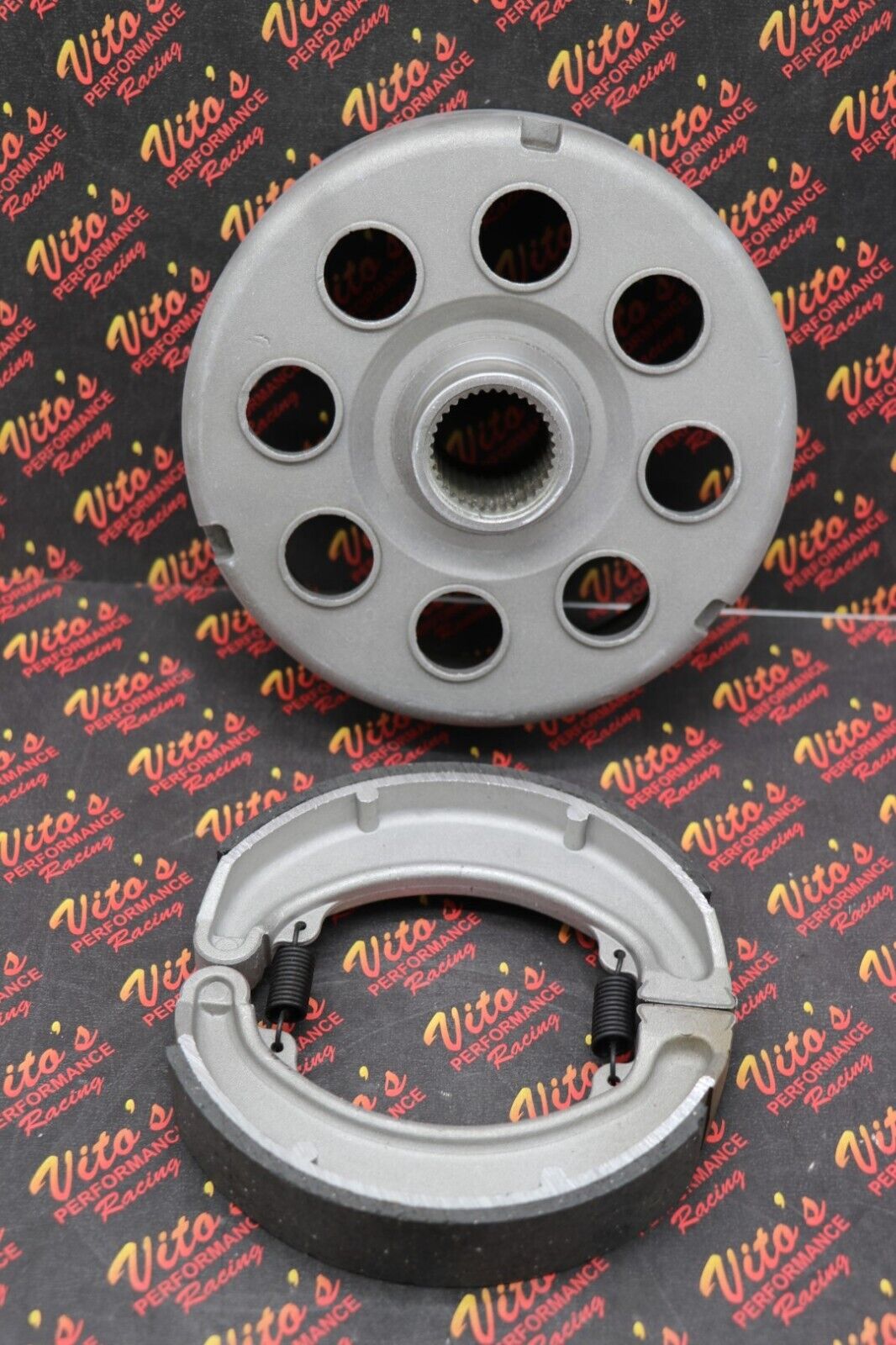 NEW Honda rear brake drum hub + shoes kit 1988-2000 TRX300 42620-HC4-670 2