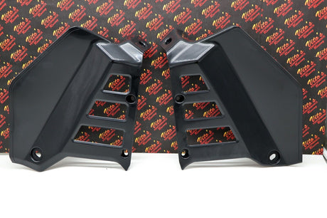 Radiator Shrouds tank plastic guards 580020 Honda ATC250R 1985 1986 BLACK 1