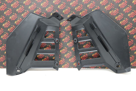 Radiator Shrouds tank plastic guards 580020 Honda ATC250R 1985 1986 BLACK 2