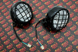 GRADE B SET 2 x NEW Headlights Yamaha Banshee Warrior lens bulbs lights grills 1