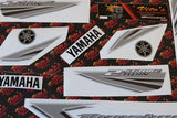 Vito's vinyl decal graphics kit 14MIL sticker Yamaha Banshee BLACK SILVER 2006 2