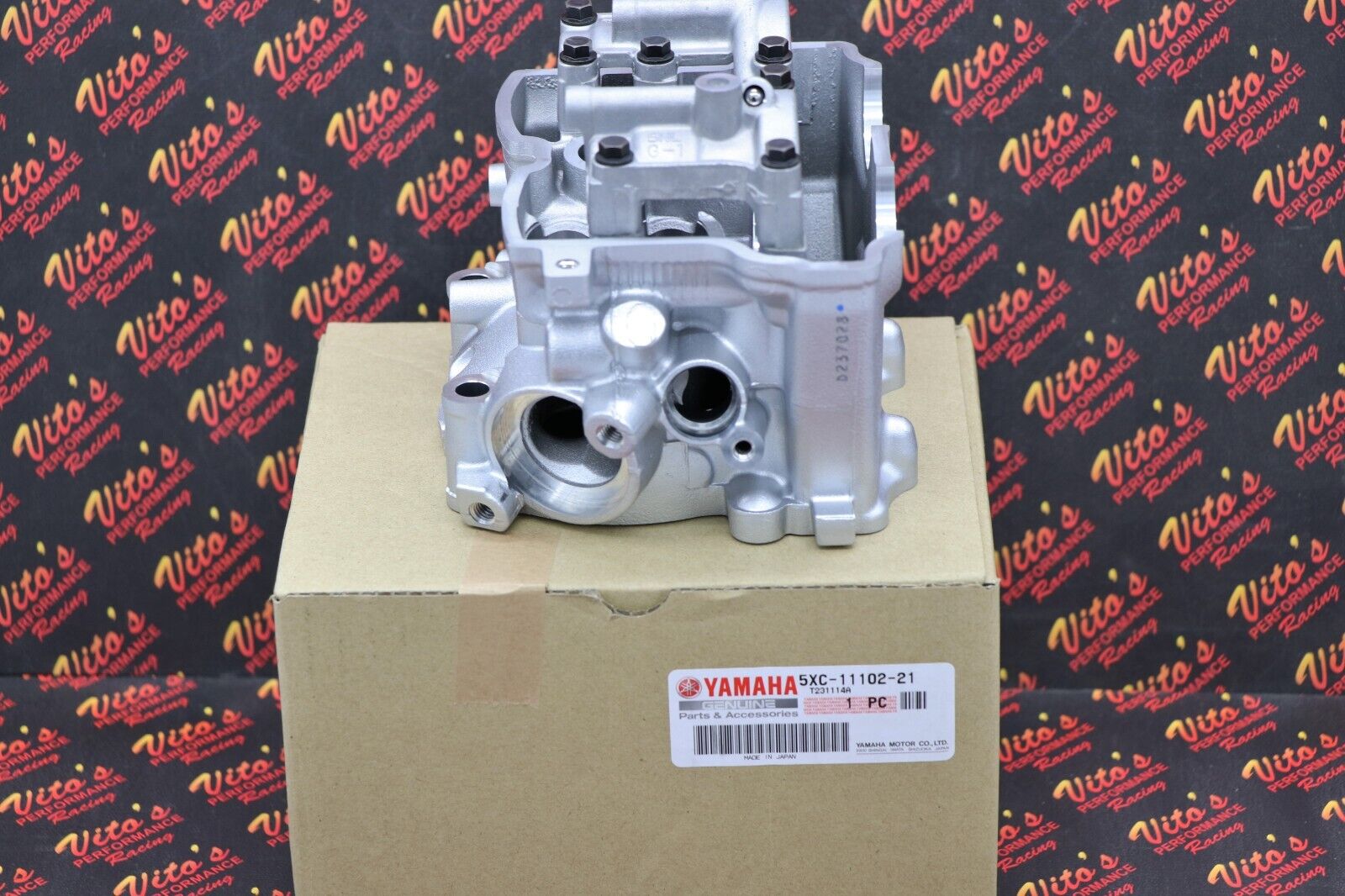 S△ Cylinder Head Assy Yamaha Genuine 2007-2009 YZ250F 5XC-11102