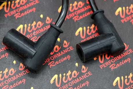 2 x Vito's ignition coil stock style rubber plug caps Yamaha BANSHEE 1987-2006 4