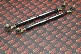 2 x NEW Vito's Yamaha Banshee BILLET BLACK tie rods + 4 ball joints +0" 1