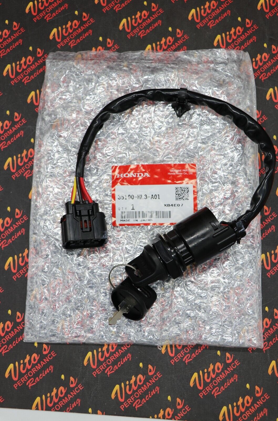 NEW ignition switch 2014-2022 Honda Pioneer 700 700-4 GENUINE FACTORY OEM 2 keys 3