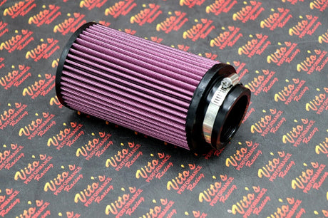 2 x NEW K+N style air filters Keihin PWK PJ 28 28mm carb pod Banshee + OUTERWEAR 8