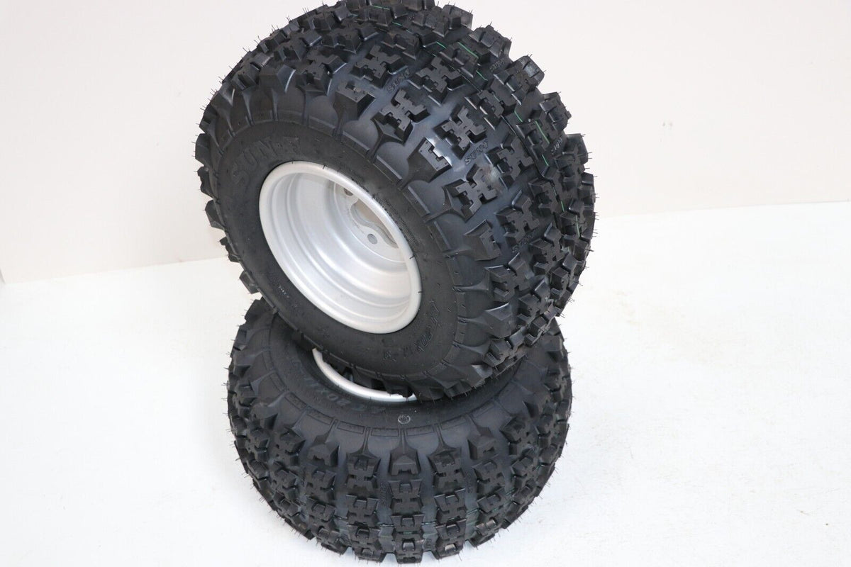 400ex Rims NEW 20x11x9 rear tires + wheels rims HONDA 450r 400EX 300EX TRX250r ...