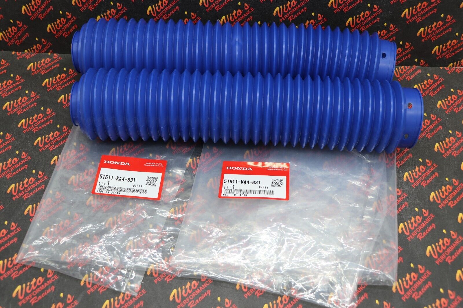 NEW OEM HONDA Fork Boots CR 125 250 500 XR 350 400 125R 250R 51611