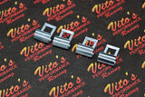 4 x NEW lid CLIPS for stock factory OEM airbox fits YAMAHA Banshee 1987-2006 3