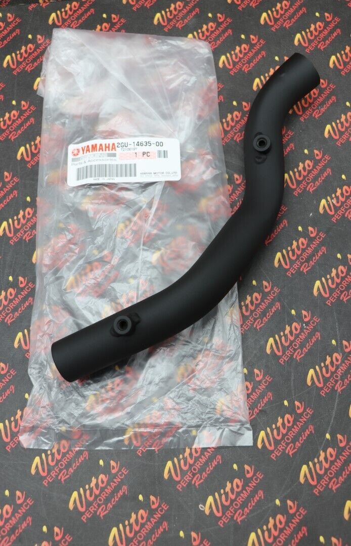 2 x NEW Yamaha Banshee MID PIPES for stock OEM factory exhaust pipes L + R 2