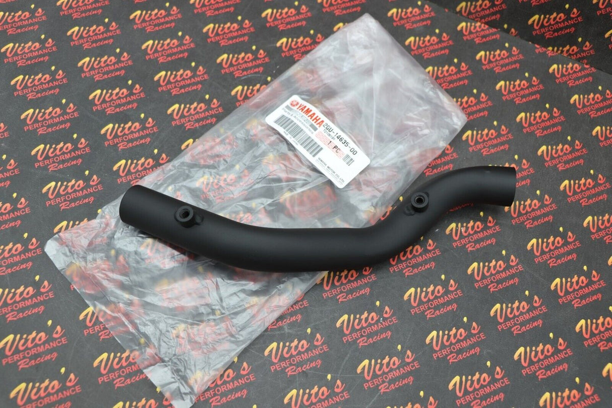 2 x NEW Yamaha Banshee MID PIPES for stock OEM factory exhaust pipes L + R 3