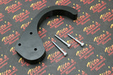 Case Saver Yamaha Banshee polyurethane motor engine Chain Guard + hardware BLACK