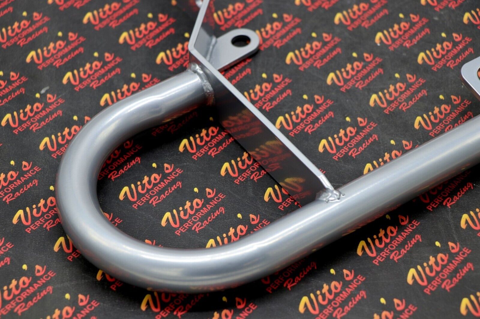Black ATV Rear Grab Bar Bumper – Wide Steel Bracket For Yamaha Blaster YFS200 (1988-2006)