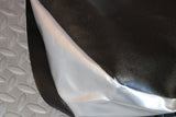NEW SEAT COVER ONLY Yamaha Banshee cover BLACK TEXTURE + SILVER