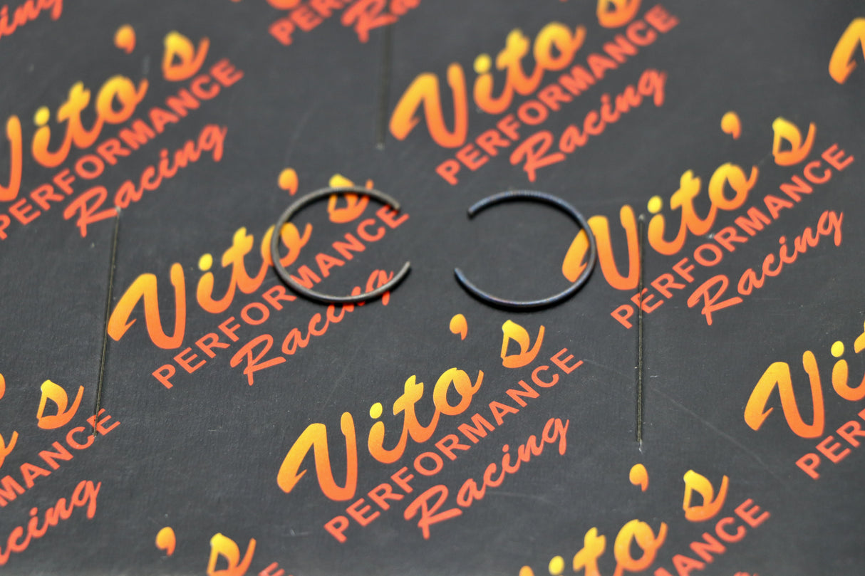 2 x Circlips replacement Wiseco 513 573 wristpin retaining clips Banshee Blaster