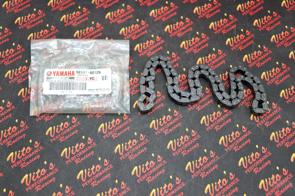 New 1998-2005 Yamaha Raptor 660 Grizzly OEM Cam Timing Chain 94591-40126-00