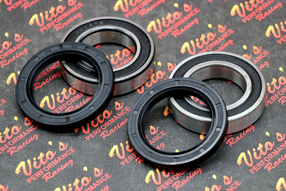 Vito's wheel bearings seals rear axle carrier Yamaha Warrior swingarm 1988-2004