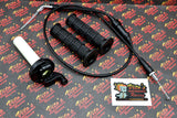 NEW Vito's Banshee twist throttle conversion kit setup + grips + cable 1987-2006