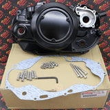 Yamaha Banshee CLUTCH COVER crankcase engine OEM FACTORY + gasket + bolt kit