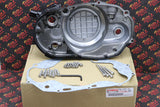Yamaha Banshee CLUTCH COVER crankcase engine OEM FACTORY + gasket + bolt kit