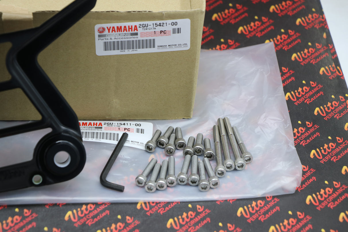 NEW Yamaha Banshee CLUTCH COVER + STATOR COVERS Factory OEM + gaskets + bolt kit