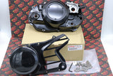 NEW Yamaha Banshee CLUTCH COVER + STATOR COVERS Factory OEM + gaskets + bolt kit