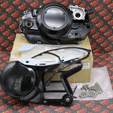 NEW Yamaha Banshee CLUTCH COVER + STATOR COVERS Factory OEM + gaskets + bolt kit