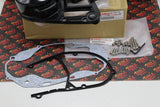 NEW Yamaha Banshee CLUTCH COVER + STATOR COVERS Factory OEM + gaskets + bolt kit
