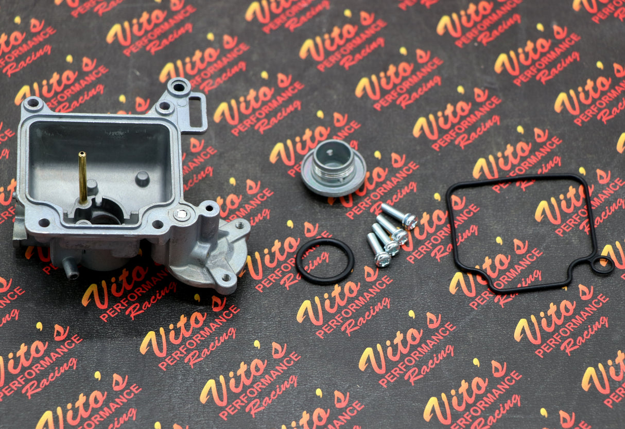 Carb bowl KEIHIN replacement carburetor fuel float 1999-2014 HONDA 400X 400EX