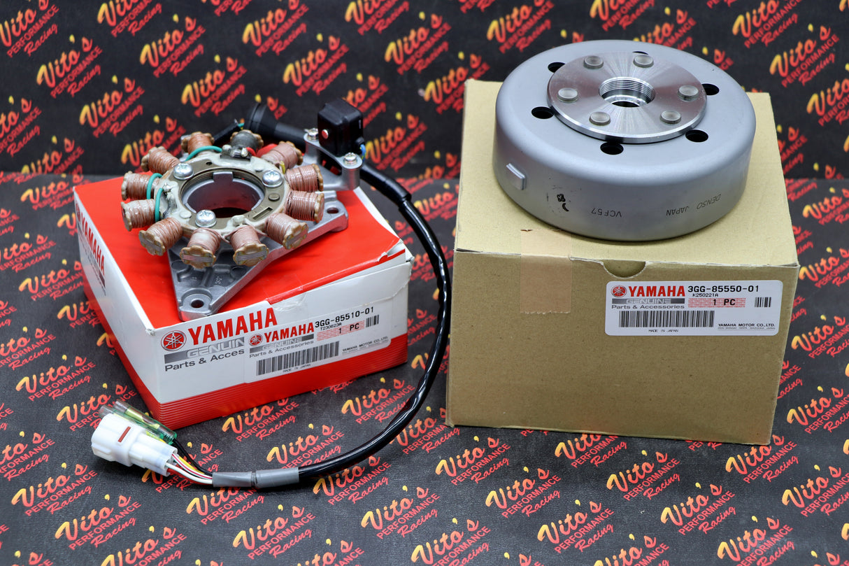 OEM genuine Stator + Flywheel + coil factory 1987-2006 Yamaha Banshee