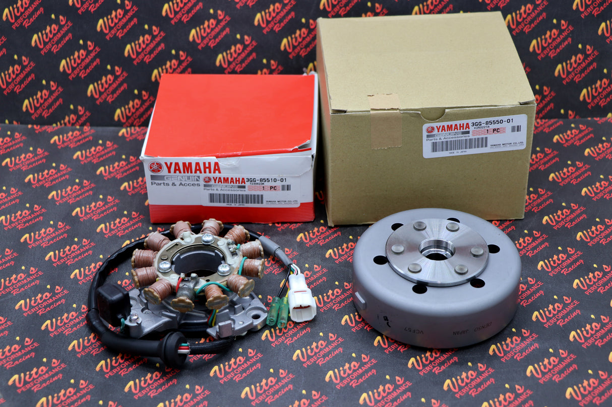 OEM genuine Stator + Flywheel + coil factory 1987-2006 Yamaha Banshee