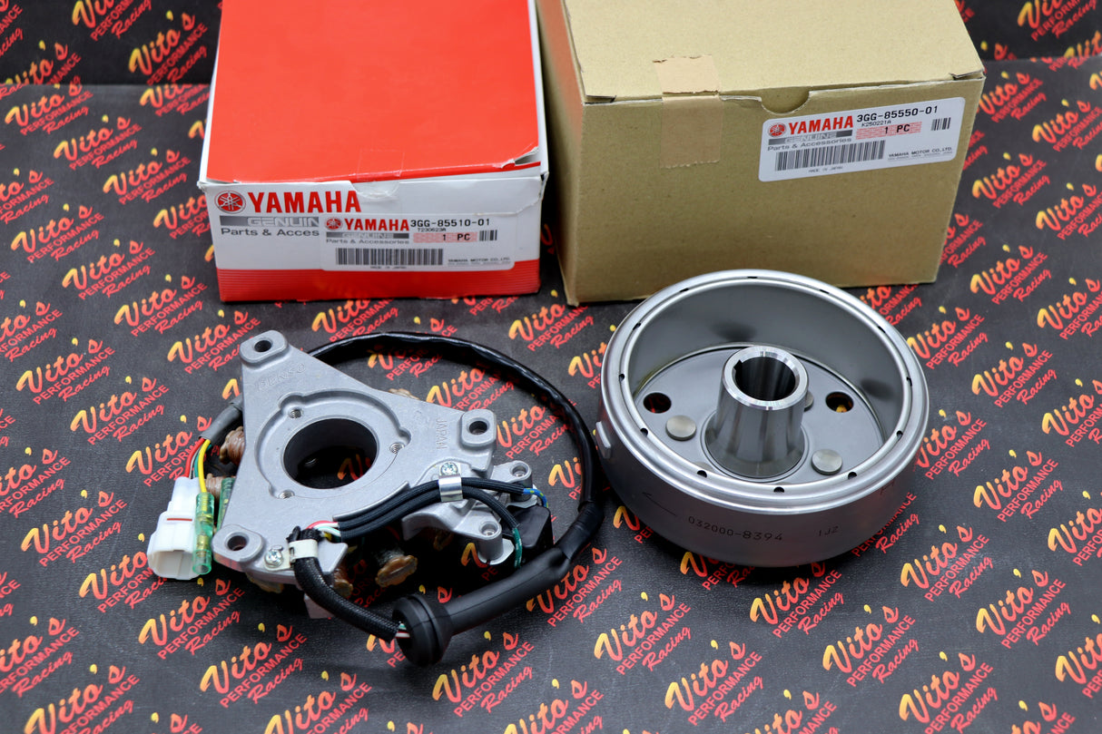 OEM genuine Stator + Flywheel + coil factory 1987-2006 Yamaha Banshee