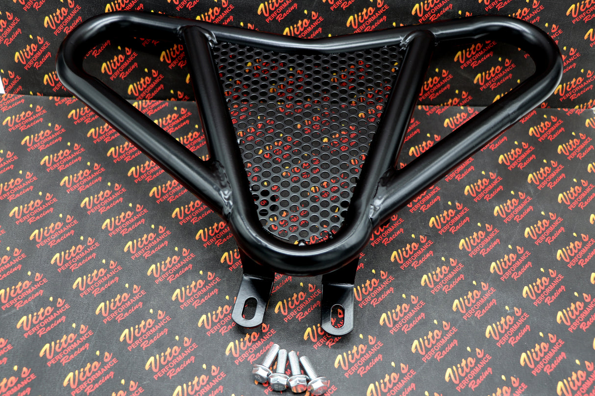 Front Bumper Yamaha Raptor 700 700r BLACK ALUMINUM YFM700 2006-2025 #2