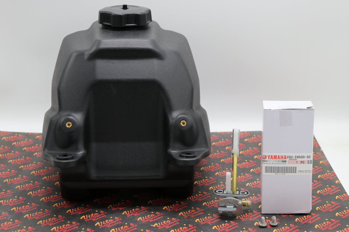 NEW YAMAHA Banshee GAS TANK + fuel cap OEM factory petcock 1987-2006