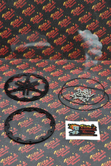 BLACK Lexan insert clear cover O-ring screws Vito's Banshee billet stator cover