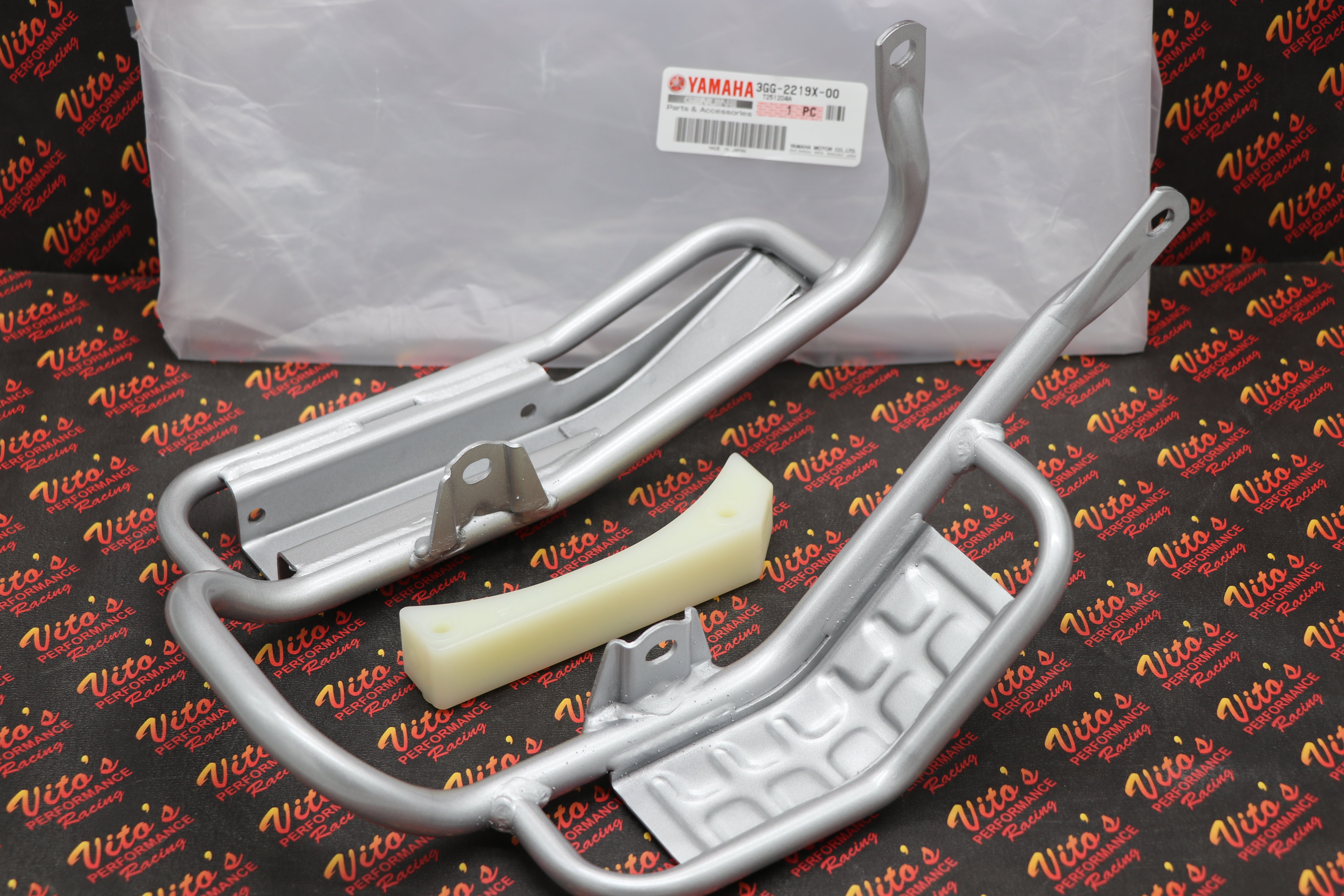 NEW skidplate skid OEM Yamaha Banshee rear swingarm protector +